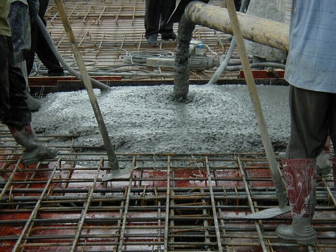 混凝土、混凝土澆筑