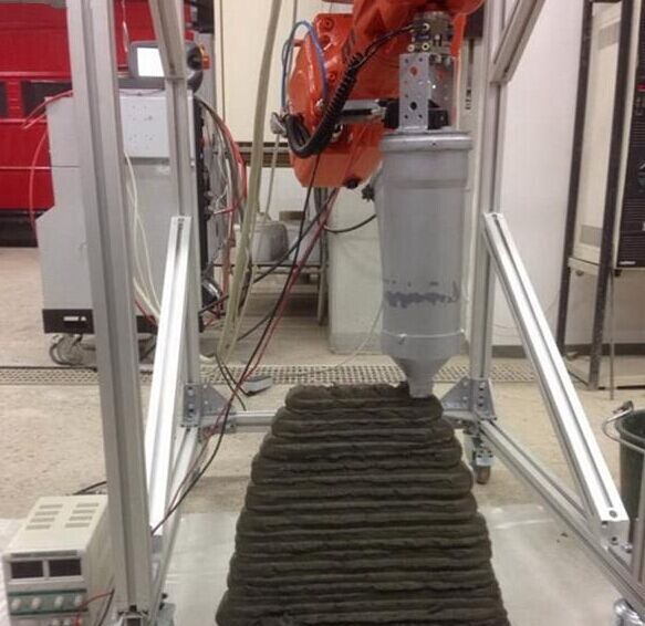 混凝土、混凝土3D打印機(jī)、可移動(dòng)混凝土3D打印機(jī)