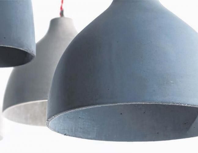 混凝土、Heavy燈罩