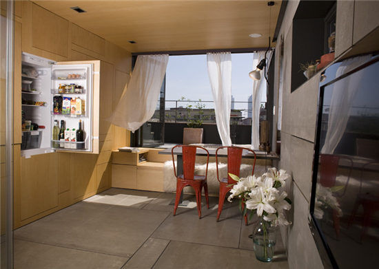 原木與混凝土擦出火花、混凝土