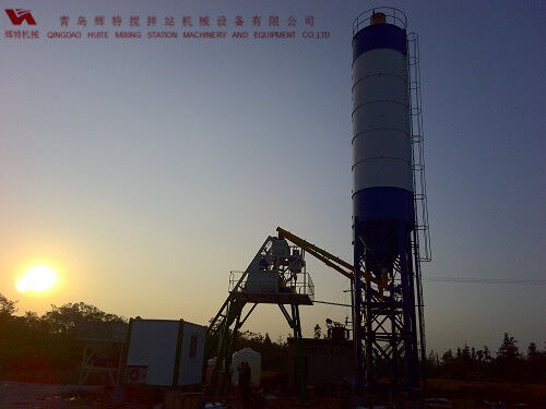 攪拌站HZS35易損件少，維護(hù)簡(jiǎn)單，運(yùn)行費(fèi)用低