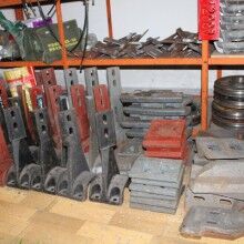 廠家直銷(xiāo)華中建機(jī)JS750/JS1500混凝土攪拌機(jī)配件 葉片襯板 攪拌臂 軸頭密封