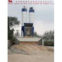 輝特混凝土攪拌站HZS50攪拌性能強(qiáng)，攪拌均勻、迅速，生產(chǎn)效率高