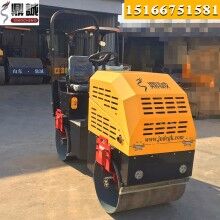 造型新穎！座駕式1噸壓路機(jī) 全液壓雙鋼輪振動(dòng)壓路機(jī) 小型壓路機(jī)