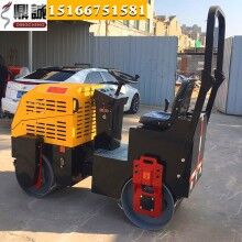 大獎(jiǎng)百分中！雙鋼輪座駕式壓路機(jī) 1噸全液壓小碾子 溝槽壓實(shí)機(jī)