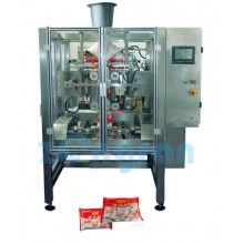 速凍水餃包裝機(jī)，速凍魚丸包裝機(jī)