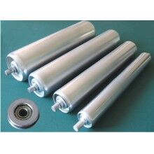 鍍鋅滾筒加工、無動(dòng)力鍍鋅滾輪加工，定做滾輪